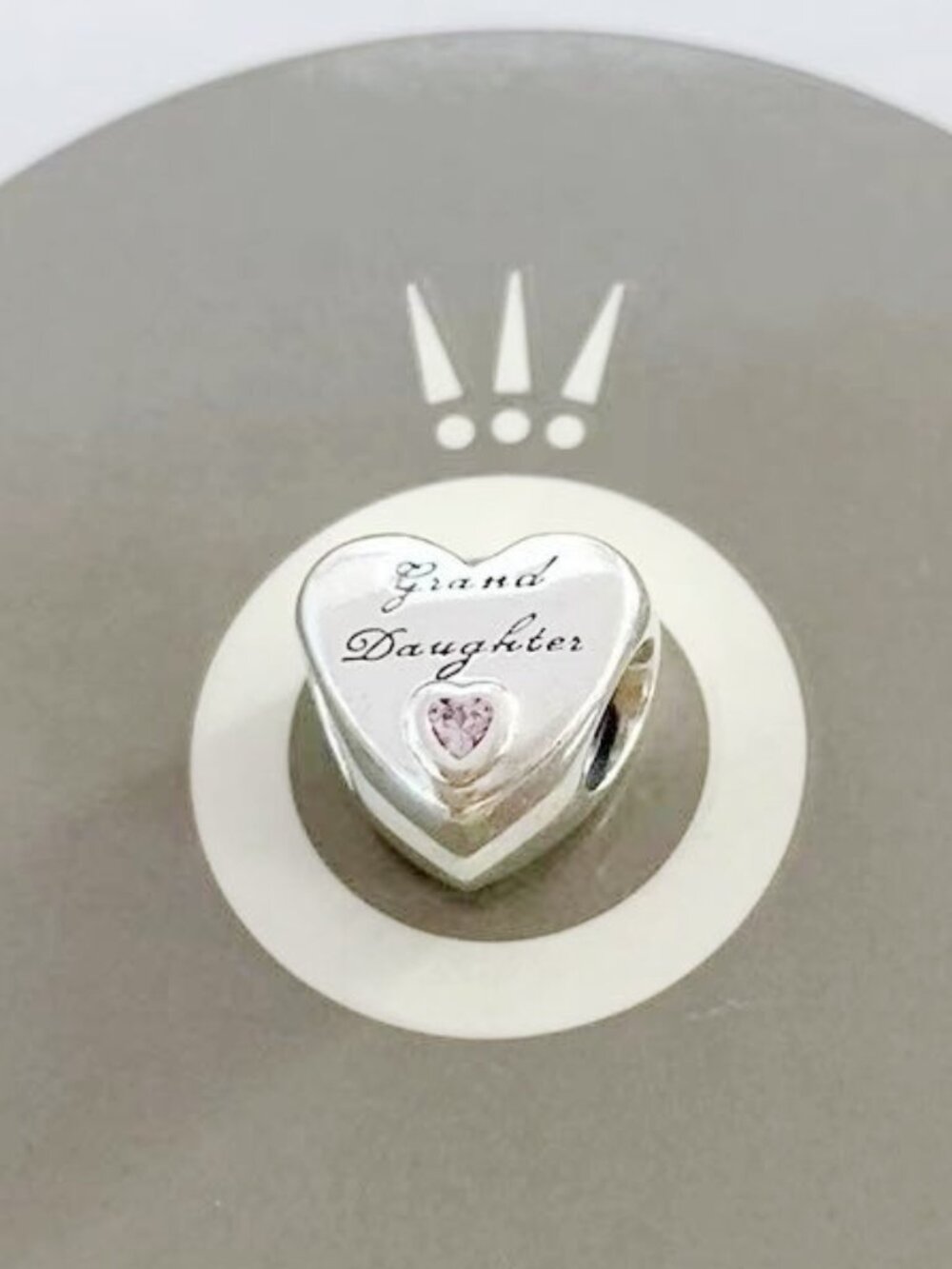 Pandora Granddaughter Heart Charm